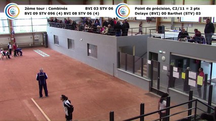 Second tour intégral, Club Elite Féminin, J6 play-off, Bièvre Isère contre Saint-Vulbas, février 2018