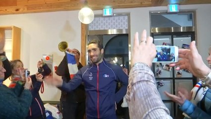 Biathlon - Fourcade accueilli en héros
