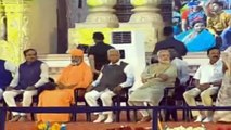 PM Narendra Modi visits Shravanabelagola for the Bahubali Mahamasthakabhisheka Mahotsava