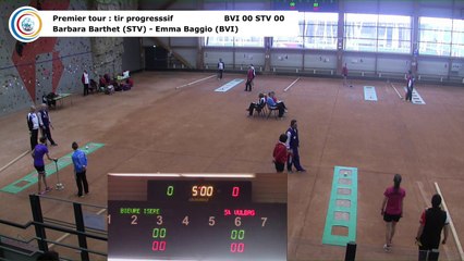 Premier tour, tir progressif, Club Elite Féminin, J6 play-off, Bièvre Isère contre Saint-Vulbas, février 2018