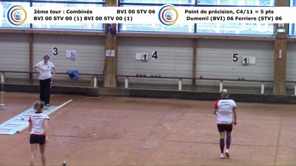Second tour, point de précision, Club Elite Féminin, J6 play-off, Bièvre Isère contre Saint-Vulbas, février 2018