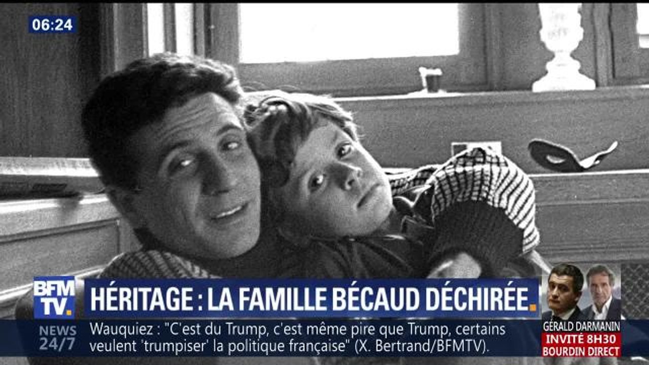 BFM, Première édition, le conseil  de Gaya Bécaud à David Hallyday et Laura Smet