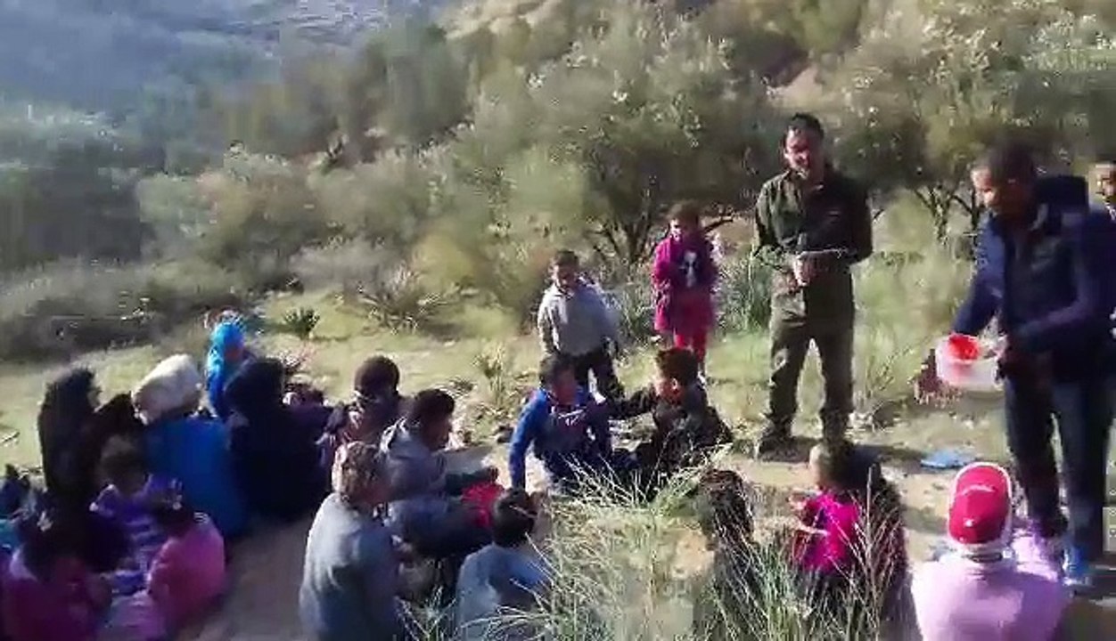 Musique berbère en prélude du repas champêtre
