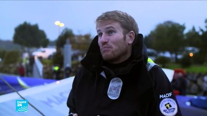 بحار فرنسي يحطم الرقم القياسي للدوران "المنفرد" حول العالم