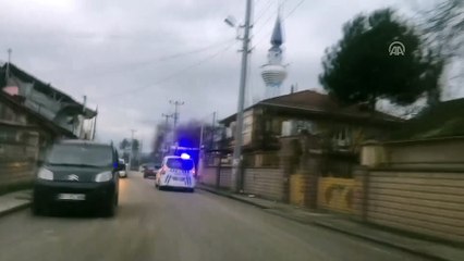 Şüpheli-polis kovalamacası - DÜZCE