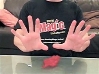 Vanishing Silk Magic Trick