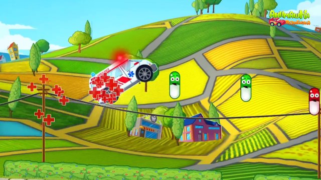 Мультфильм Скорая помощь и микробы! Мультики новинки про машинки на русском языке.