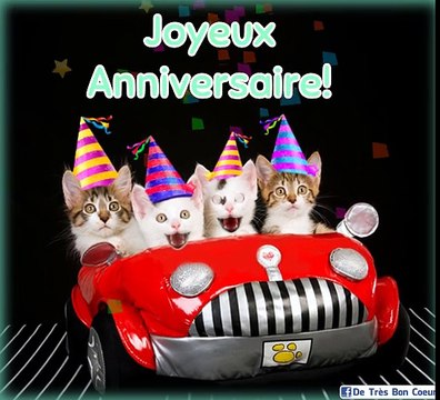 Chatons Qui Chantent Joyeux Anniversaire