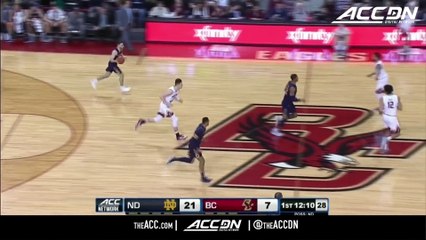 Matt Farrell Hits 10 3-Pointers, Ties Notre Dame Record vs. BC
