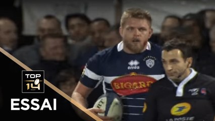 TOP 14 - Essai Tom MURDAY (SUA) - Agen - Toulouse - J17 - Saison 2017/2018