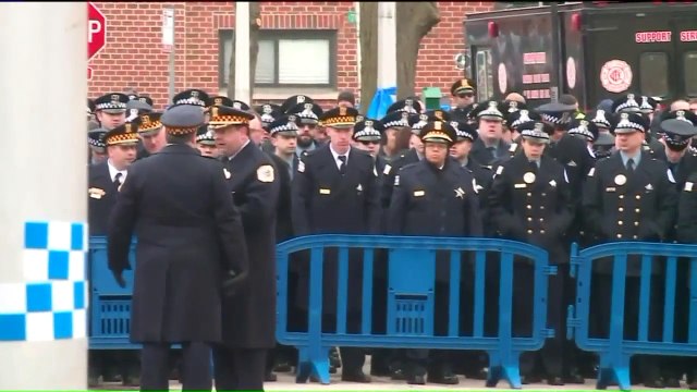 Thousands Attend Funeral for Slain Chicago Police Commander