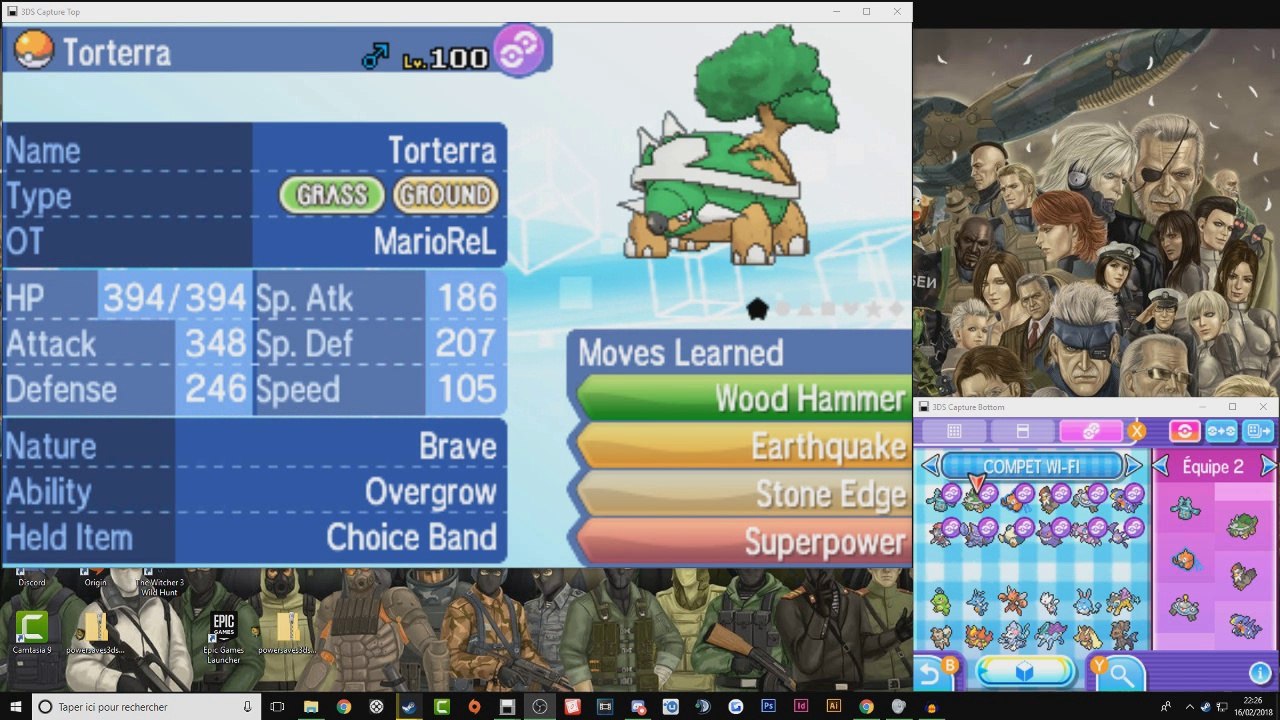 Pokémon USUL Compet.WIFI - Ultra Sinnoh Classique [01] : Présentation de mes deux équipes et du format