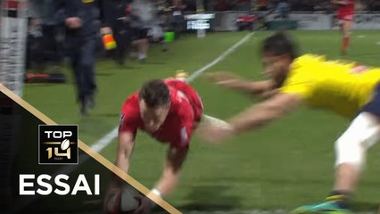 TOP 14 - Essai Toby ARNOLD (LOU) - Lyon - Clermont - J17 - Saison 2017/2018