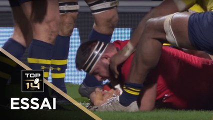 TOP 14 - Essai Stéphane CLEMENT (LOU) - Lyon - Clermont - J17 - Saison 2017/2018