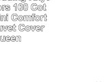 Blancho Bedding  Rhythm of Colors 100 Cotton 3PC Mini Comforter CoverDuvet Cover Set