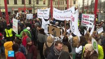 مظاهرات في النمسا ضد الائتلاف الحاكم