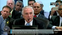 Crise no RJ: Temer anuncia criação de ministério da Segurança Pública