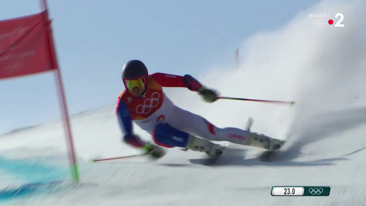 JO 2018 : Ski alpin - Slalom Hommes : Triplé français au pied du podium, image size:1280x720