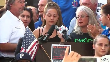 Florida student to NRA and Trump; "we call BS"