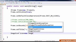 [MP4 360p] Swing (Hindi) 005 _ JFrame 04 _ How to set Title Image Icon of JFrame