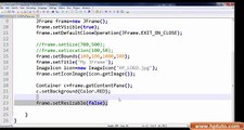 [MP4 360p] Swing (Hindi) 006 _ JFrame 05 _ How to set Background Color of JFrame