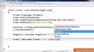 [MP4 360p] Swing (Hindi) 012 _ JLabel 05 _ How to set both Image and Text in JLabel