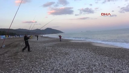Antalya Oltalar Yarışma İçin Denizle Buluştu