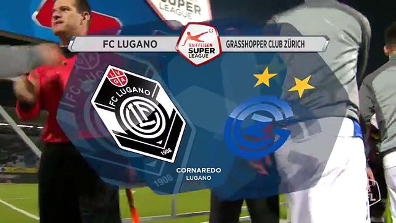 Lugano 1:0 Grasshoppers (Swiss Super League 17 February  2018 )