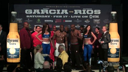 Garcia vs. Rios- Weigh-In - SHOWTIME CHAMPIONSHIP BOXING