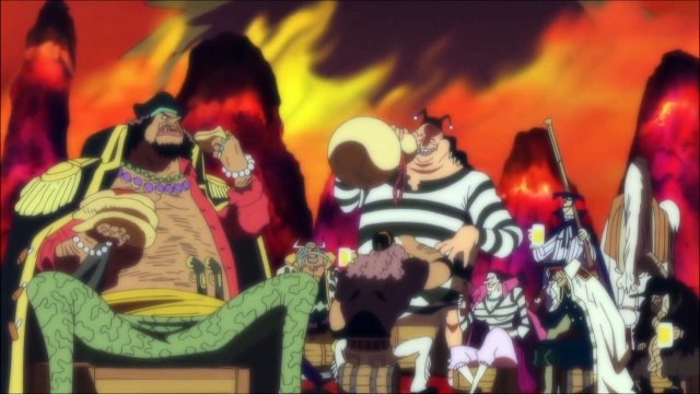 Blackbeard Pirates at a Fire Island English Dubbed