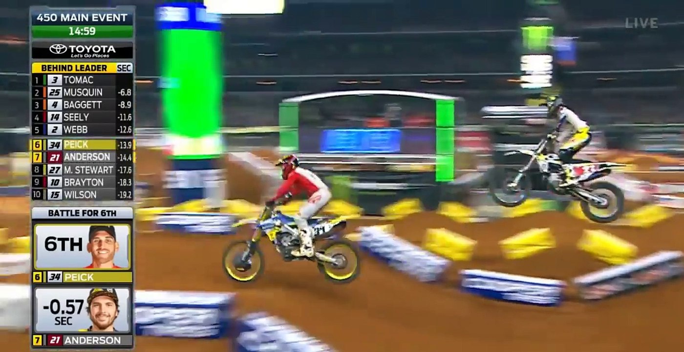 Monster Energy Supercross 2018 - Arlington - 450 Main Event