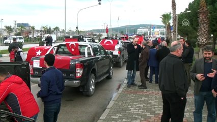 Mehmetçik'e destek konvoyu - OSMANİYE