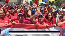 مسيرات مؤيدة لمادورو وللجمعية التأسيسية في فنزويلا