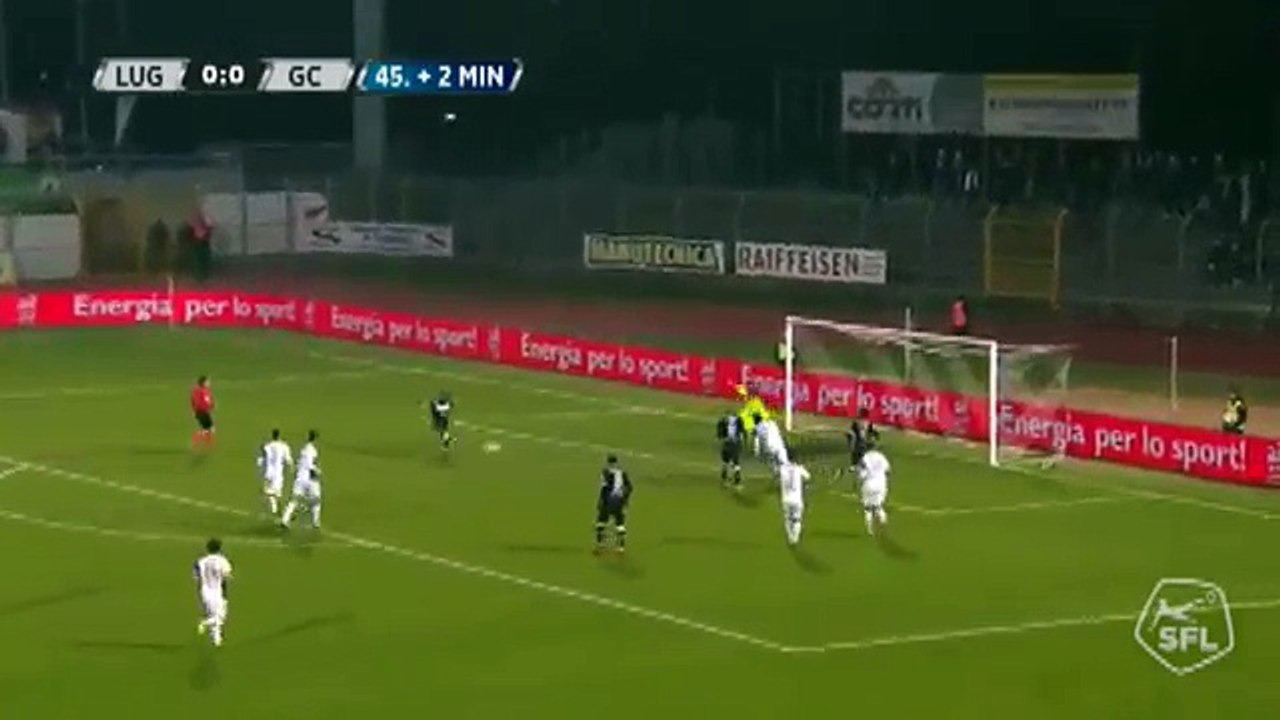 Lugano 1:0 Grasshoppers (Swiss Super League 17 February  2018 )