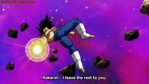 Vegeta Eliminated, Goku's Ultra Instinct Again, Finally Vegeta Gives His Energy To Goku,Goku,Jiren
