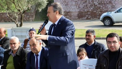 Üreticiler belediyenin fidanları ile kalkınacak