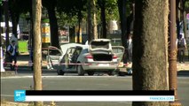 العثور على أسلحة داخل سيارة هاجمت الشرطة في الشانزليزيه ومقتل سائقها