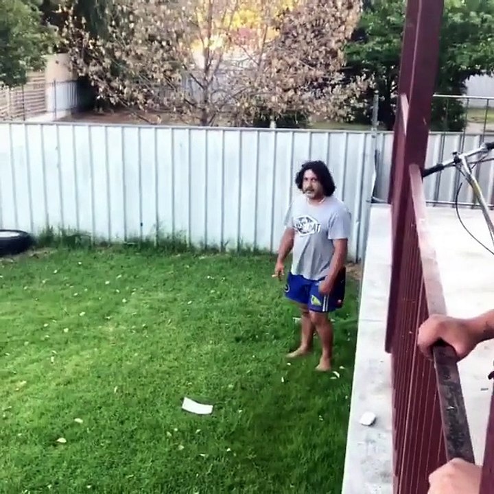 Guy Faceplants While Cartwheeling
