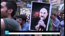 آلاف الإيرانيين يحتفلون في طهران بإعادة انتخاب حسن روحاني