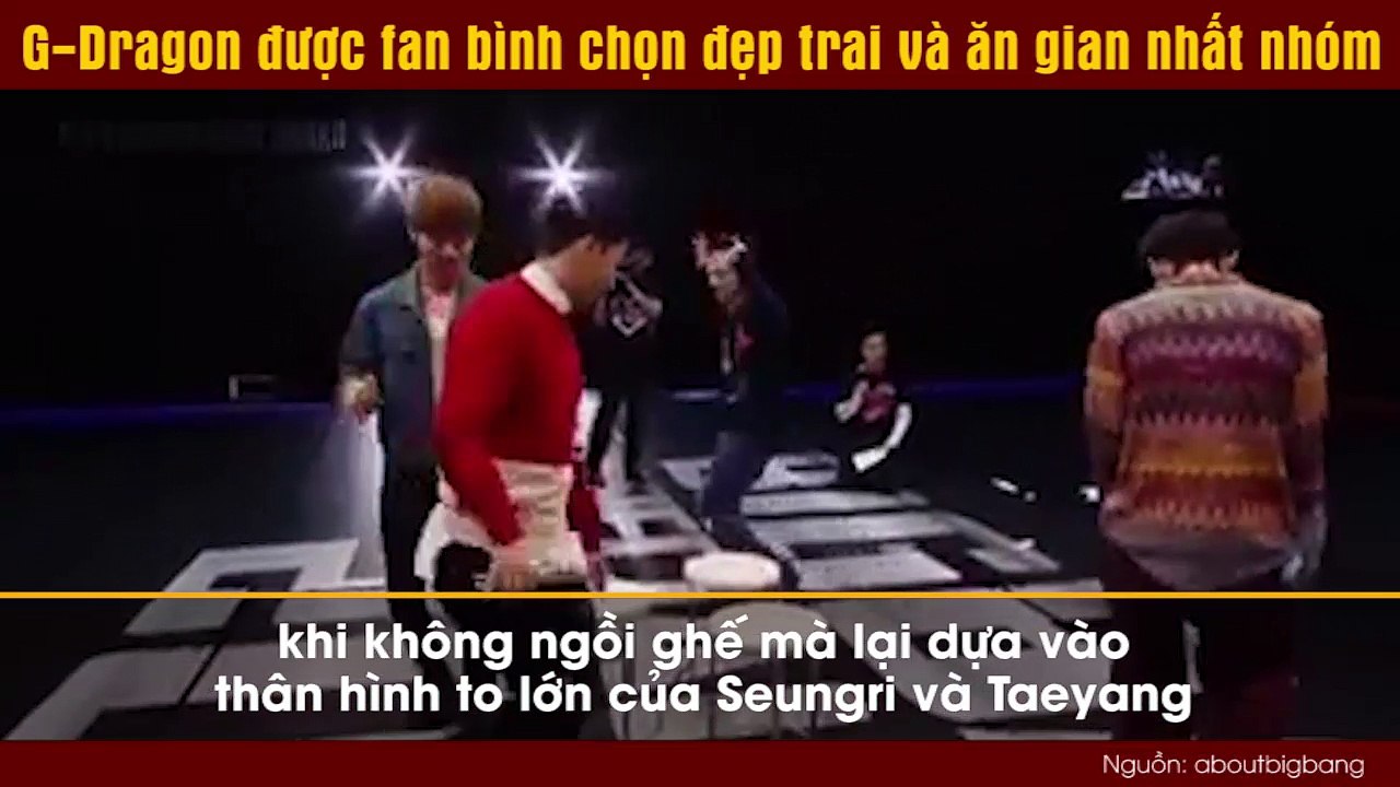 G-Dragon được fan bình chọn đẹp trai và ăn gian nhất nhóm