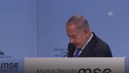 54. Uluslararası Münih Güvenlik Konferansı - İsrail Başbakanı Netanyahu