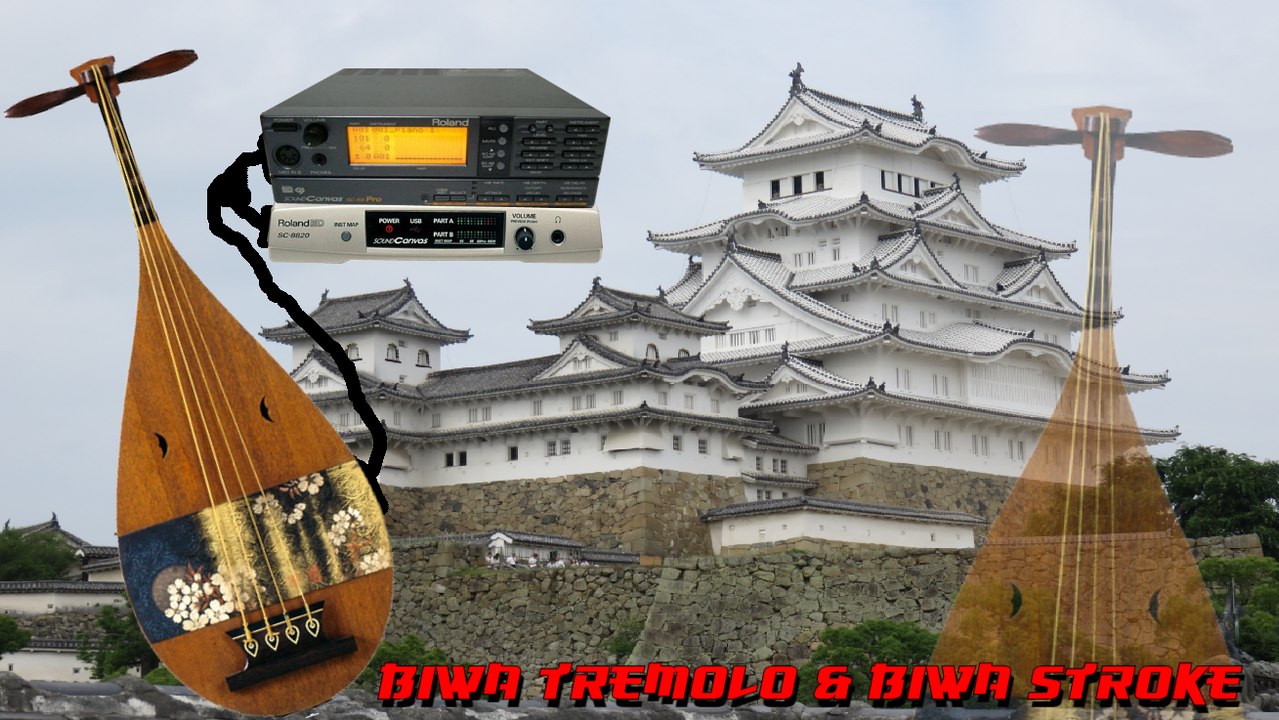 Biwa Tremolo & Biwa Stroke Roland Soundfont