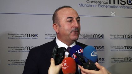 Dışişleri Bakanı Çavuşoğlu: 'Biz kimyasal silaha da nükleer silaha da karşıyız' - MÜNİH
