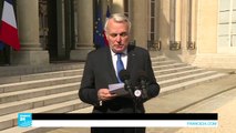 وزير الخارجية الفرنسي يتهم دمشق باستخدام غاز السارين في خان شيخون