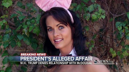 Trump faces allegations of a 9-month affair with a Playboy Playmate