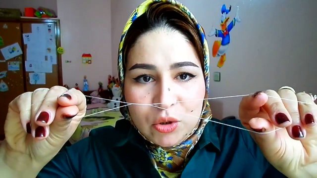 ازالة الشعر الزائد من الوجه بطريقة سهلة و بسيطة (1)