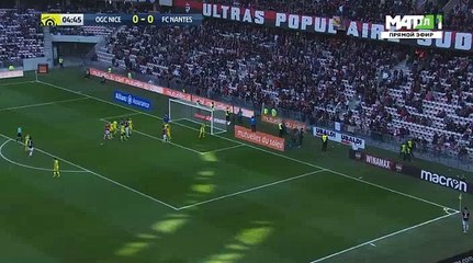 Dante Goal HD - Nice	1-0	Nantes 18.02.2018