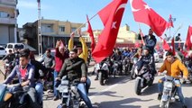 300 araçlık konvoy Afrin harekatına destek verdi