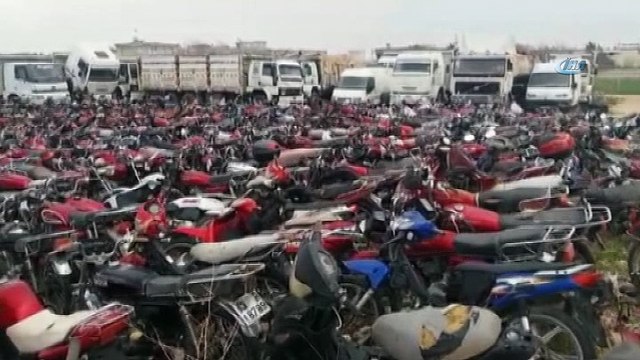 Şanlıurfa’da değeri 2 milyon TL'nin üzerinde olan 153 çalıntı araç ele geçirildi