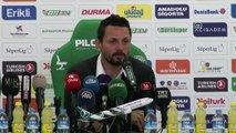 Bursaspor-Evkur Yeni Malatyaspor maçının ardından - Erol Bulut - BURSA
